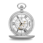 Swingtime Chrome-finish Brass 50mm Mechanical Pocket Watch