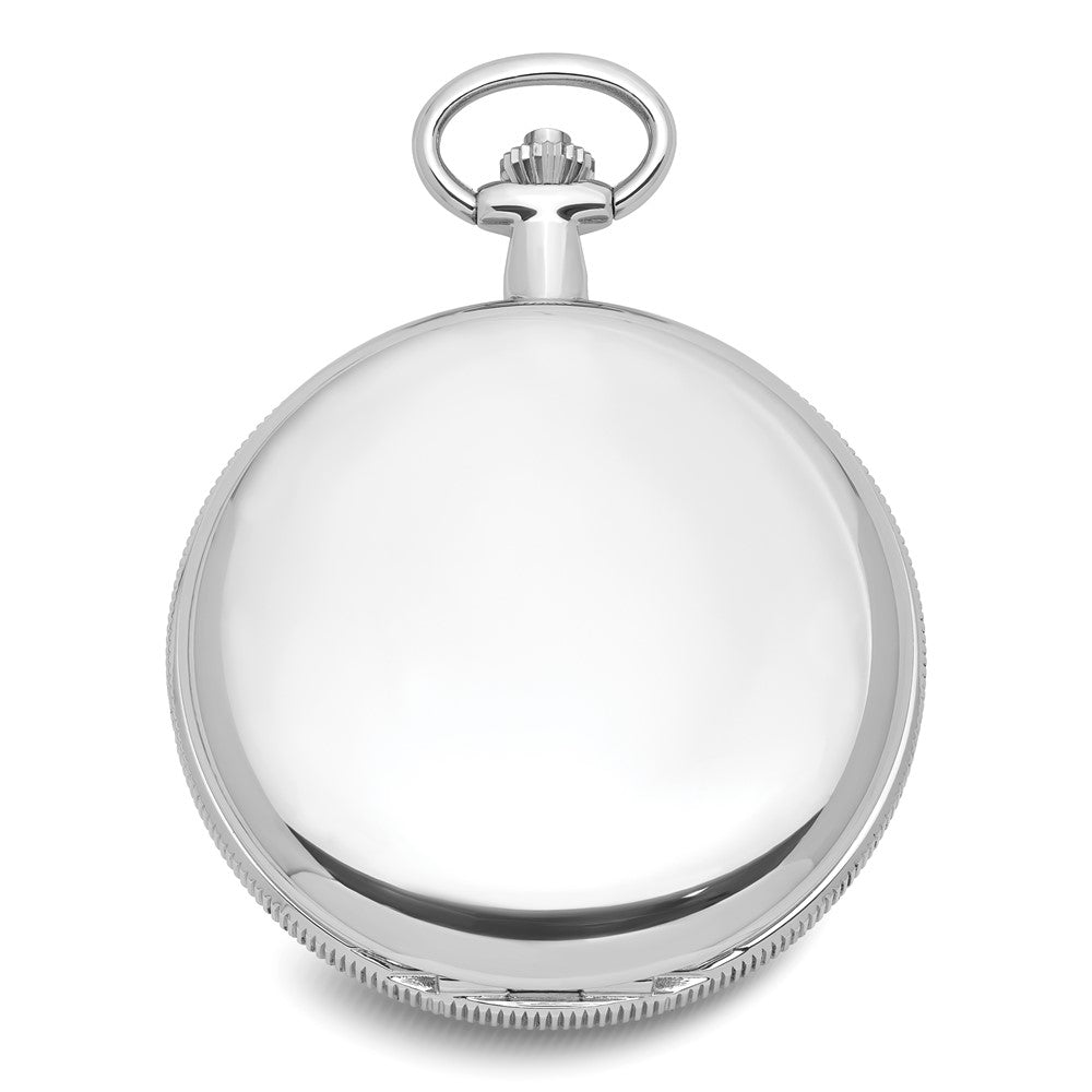 Swingtime Chrome-finish Brass 50mm Mechanical Pocket Watch