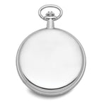 Swingtime Chrome-finish Brass 50mm Mechanical Pocket Watch