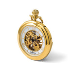 Swingtime Gold-finish Brass Stand Pocket Watch