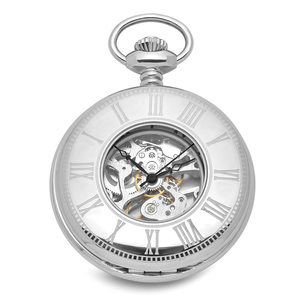 Swingtime Stainless Steel Mechanical Pocket Watch