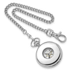 Swingtime Stainless Steel Mechanical Pocket Watch
