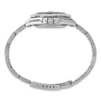 Ladies Charles Hubert Stainless Steel Band Blue Dial Watch