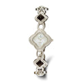 Ladies Charles Hubert Black Agate/White Howlite Bracelet Watch