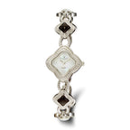 Ladies Charles Hubert Black Agate/White Howlite Bracelet Watch