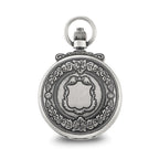 Charles Hubert Antique Chrome-finish Skeleton Pocket Watch