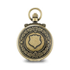 Charles Hubert Antique Gold-finish Skeleton Pocket Watch