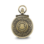 Charles Hubert Antique Gold-finish Shield Pocket Watch