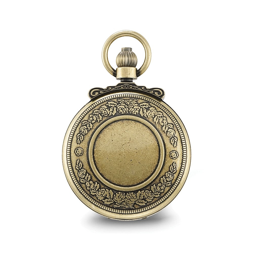 Charles Hubert Antique Gold-finish Shield Pocket Watch