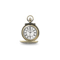 Charles Hubert Antique Gold-finish Shield Pocket Watch