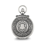 Charles Hubert Antique Chrome-finish Shield Pocket Watch