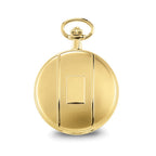 Charles Hubert Gold-finish Brass White Dial Pocket Watch