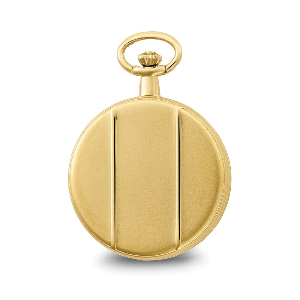 Charles Hubert Gold-finish Brass White Dial Pocket Watch