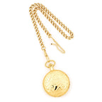 Charles Hubert Gold-finish Brass White Dial Pocket Watch