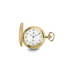 Charles Hubert Gold-finish Brass White Dial Pocket Watch