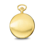 Charles Hubert IP-plated Stainless Steel White Dial Pocket Watch