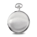 Charles Hubert Chrome-finish White Dial Pocket Watch