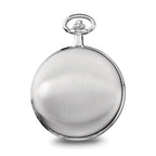 Charles Hubert Chrome-finish White Dial Pocket Watch