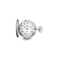 Charles Hubert Chrome-finish White Dial Pocket Watch