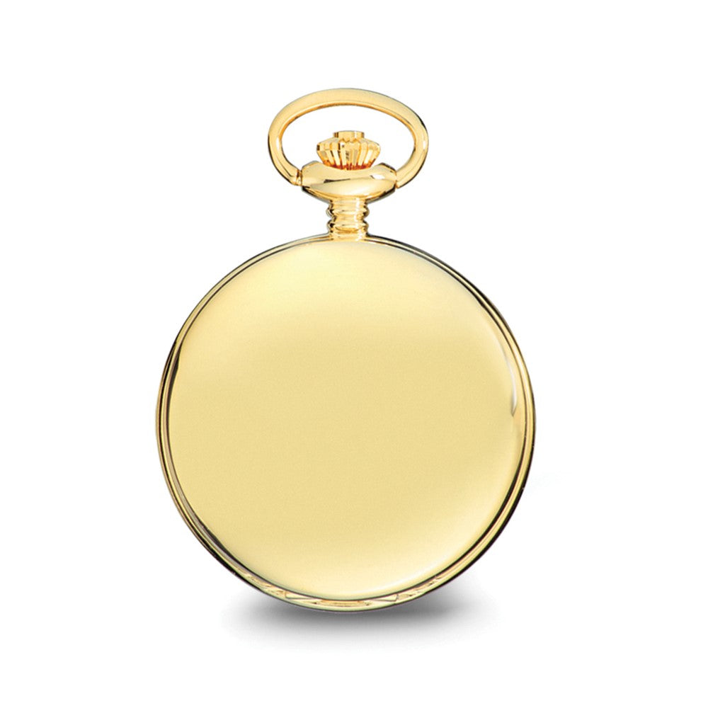 Charles Hubert Gold-finish White Dial Pocket Watch