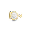 Charles Hubert Gold-finish White Dial Pocket Watch
