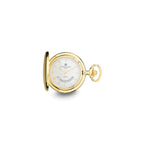 Charles Hubert Gold-finish White Dial Pocket Watch