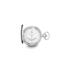 Charles Hubert Chrome-finish White Dial Pocket Watch
