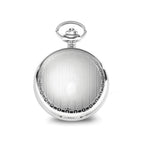 Charles Hubert Chrome-finish Stripe Design Pocket Watch