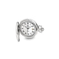Charles Hubert Chrome-finish Floral Design Pocket Watch