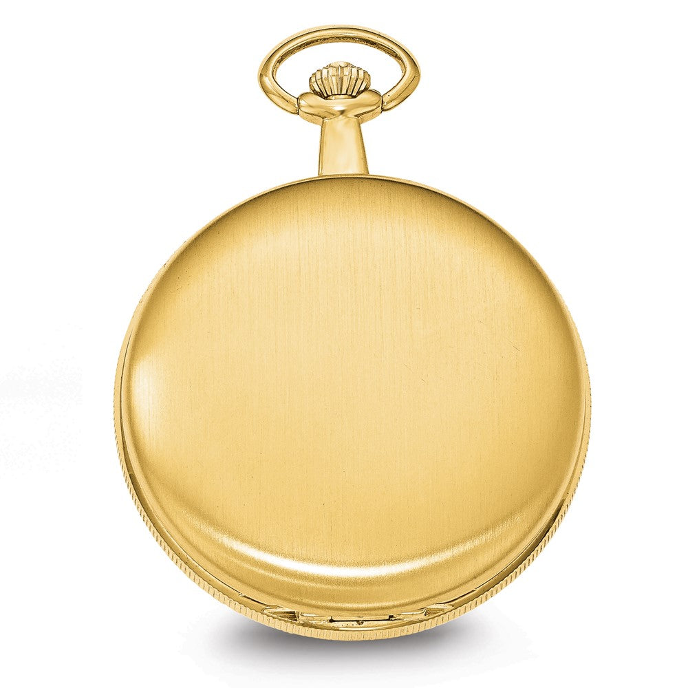 Swingtime Gold-finish Brass Quartz 50mm Pocket Watch