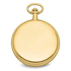 Swingtime Gold-finish Brass Quartz 50mm Pocket Watch