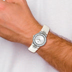Ladies Charles Hubert Stainless White Mother of Pearl 32mm Watch