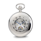 Charles Hubert Open Heart Dial 53mm Case Pocket Watch