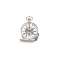 Charles Hubert White Skeleton Dial 53mm Pocket Watch