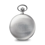 Charles Hubert Satin-finish White Dial Day/Date Pocket Watch