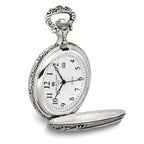 Charles Hubert Antiqued Finish Horses Pocket Watch