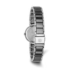 Ladies Charles Hubert Titanium & Ceramic Black Dial Watch