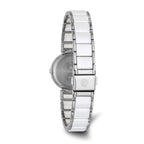 Ladies Charles Hubert Titanium & Ceramic White Dial Watch