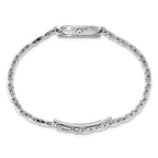 Ladies Charles Hubert Titanium & Ceramic White Dial Watch