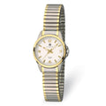 Ladies Charles Hubert Titanium Silver Dial Expansion Band Watch