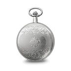 Charles Hubert Chrome-finish White Dial Pocket Watch