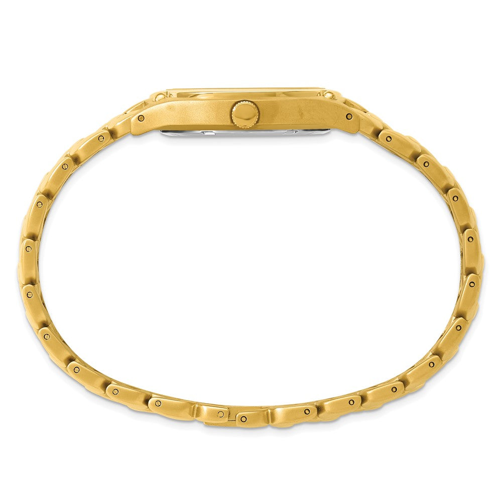 Mens Charles Hubert Gold-finish White Dial Watch