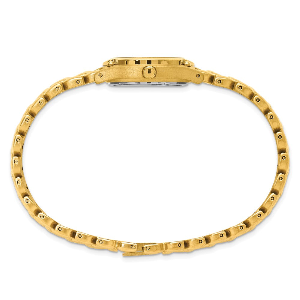 Ladies Charles Hubert Gold-finish White Dial Watch