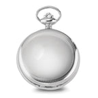 Charles Hubert Stainless Steel Hunter Case Tritium Mechanical Pocket Watch