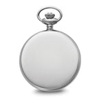 Charles Hubert Stainless Steel Hunter Case Tritium Mechanical Pocket Watch