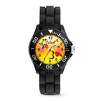Colori Happy Smile Kissy 30mm Black Key Ring/Watch Set