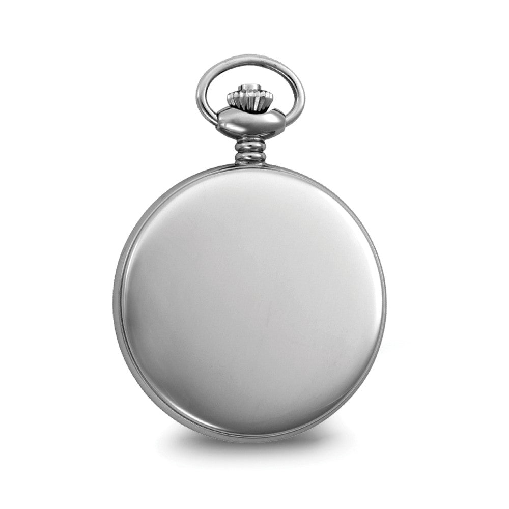 Charles Hubert IP-plated Off White Dial Pocket Watch