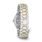 Mens Charles Hubert Two-tone Brass White Dial Watch