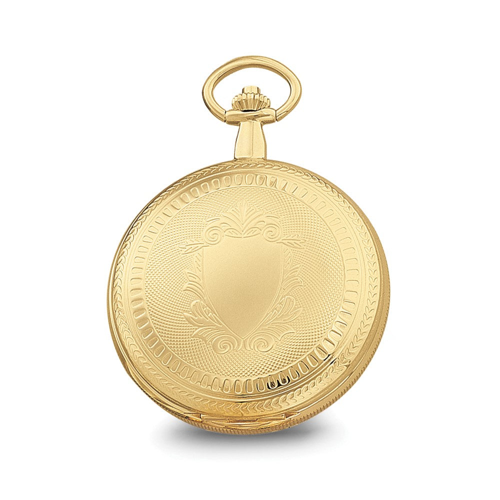 Charles Hubert Gold-finish White Dial Pocket Watch