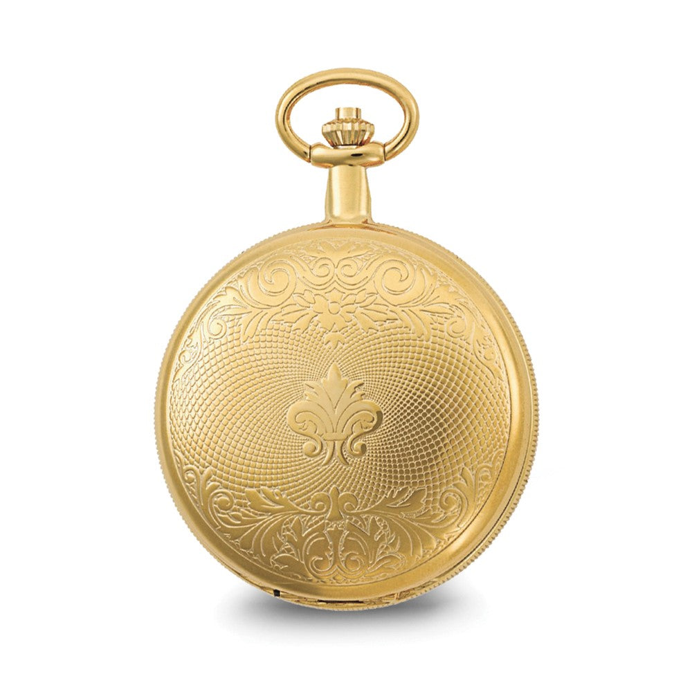 Charles Hubert Gold-finish White Dial Pocket Watch